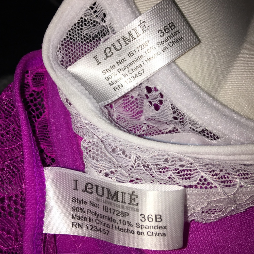 Lace Racerback Close Front Bra - Picture 3 of 3